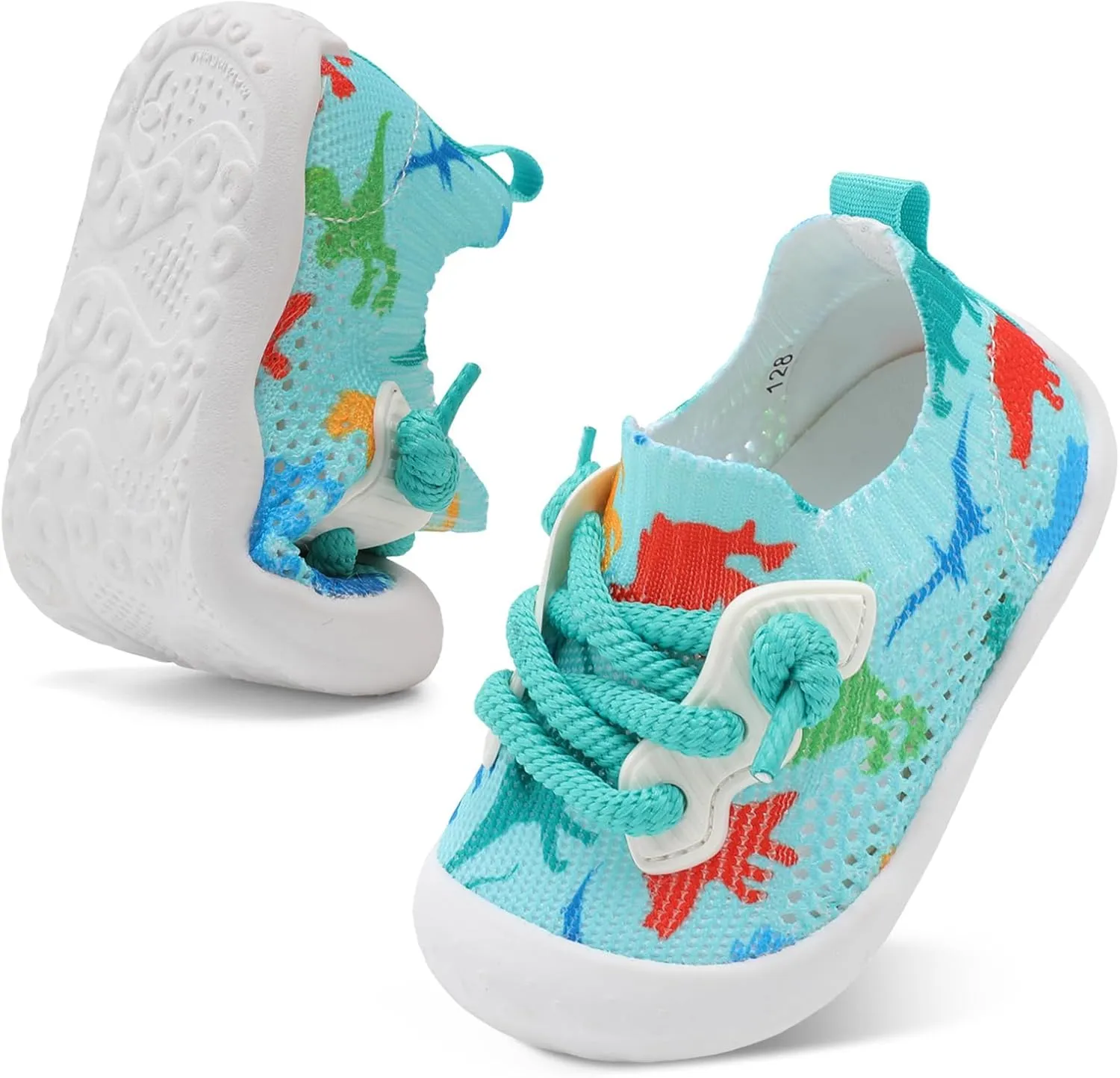 BARERUN Baby Shoes Baby First Walking Shoes Infant Sneakers Wide Barefoot Slip on Soft Sole Boys Girls Crib Shoe Toddler Breathable Lightweight House Socks