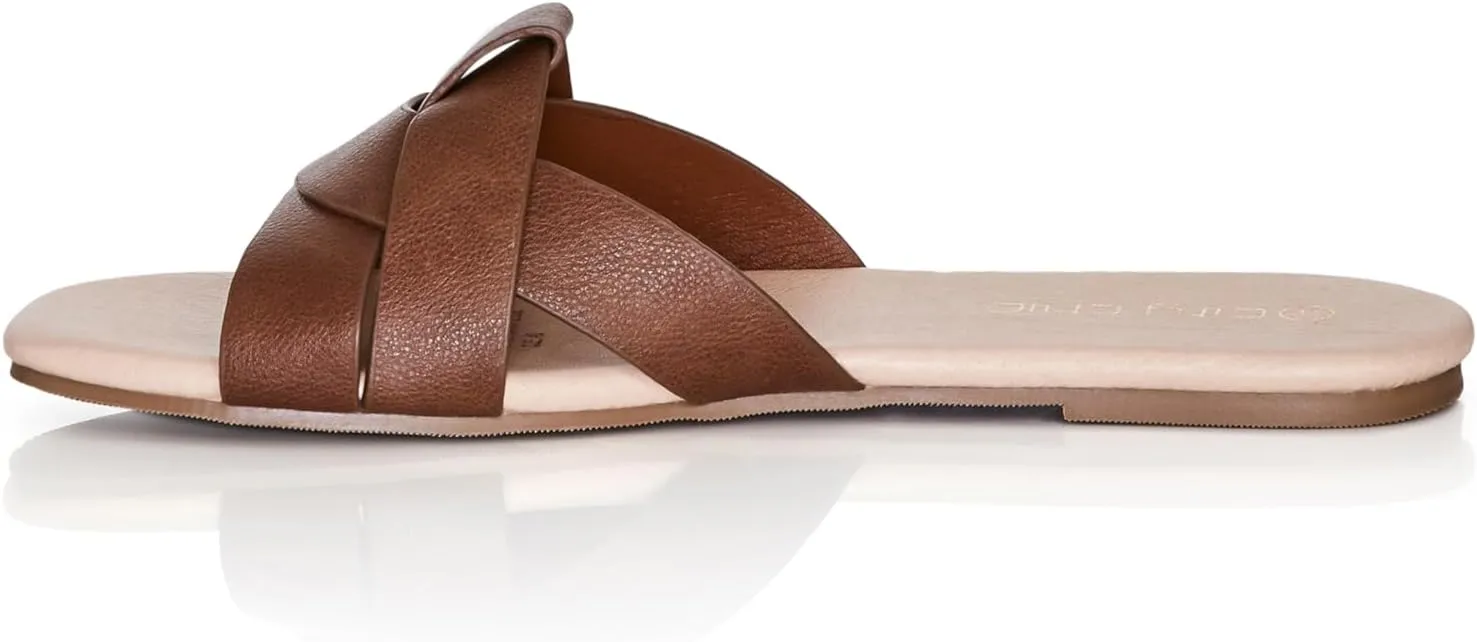 City Chic Women's Wide FIT Spark Slide