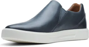 Clarks Mens Un Costa Step Loafer, Dark Blue Leather, Size 8