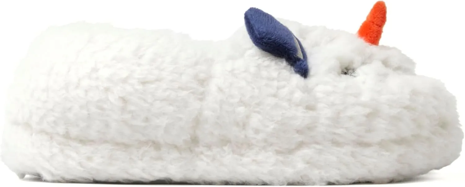 Dearfoams Toddler & Kids' Cute Shark, Cow, Unicorn, Dog, Dinosaur and Animal Critter Slippers