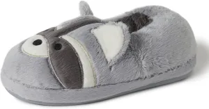 Dearfoams Toddler & Kids' Cute Shark, Cow, Unicorn, Dog, Dinosaur and Animal Critter Slippers