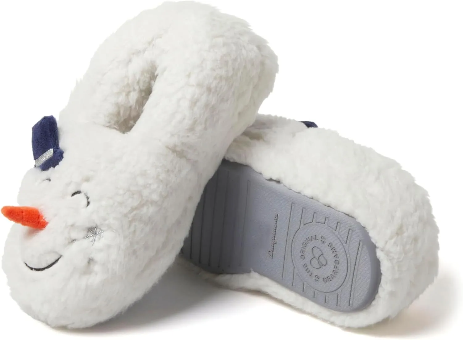 Dearfoams Toddler & Kids' Cute Shark, Cow, Unicorn, Dog, Dinosaur and Animal Critter Slippers