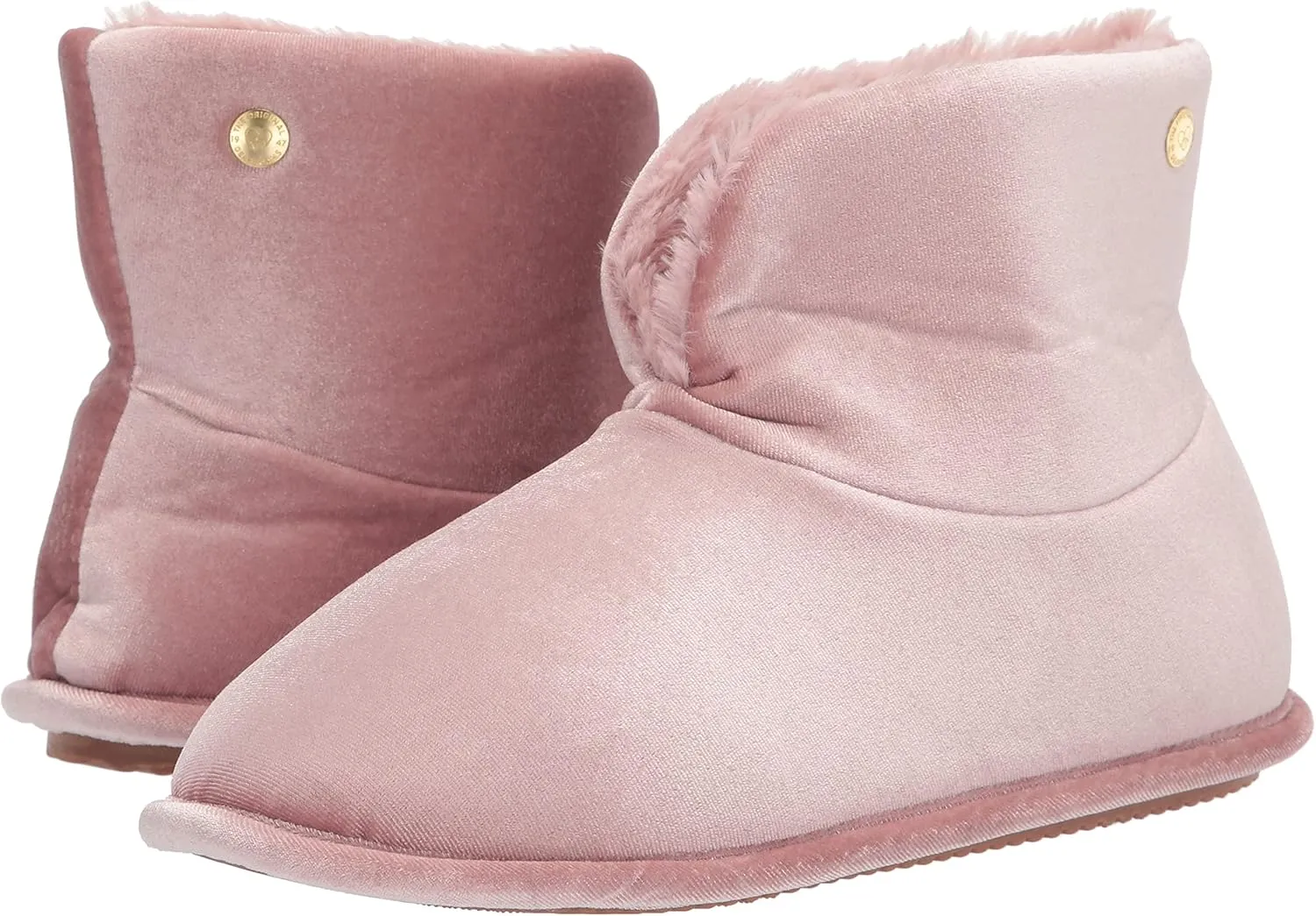 Dearfoams Women's Sara Velour Bootie