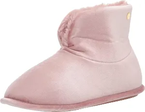Dearfoams Women's Sara Velour Bootie