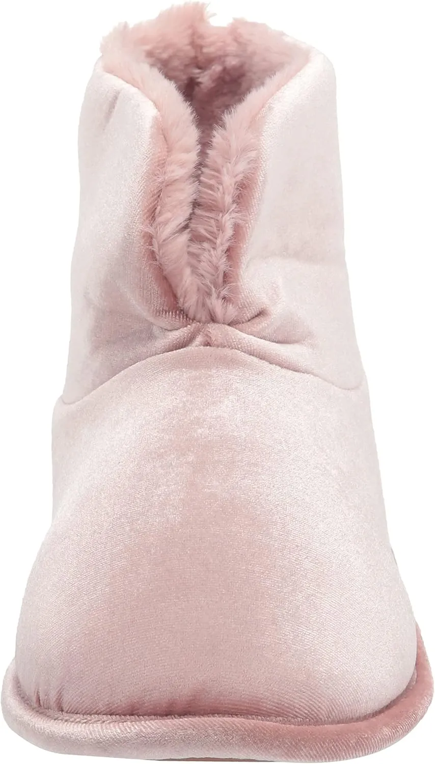 Dearfoams Women's Sara Velour Bootie