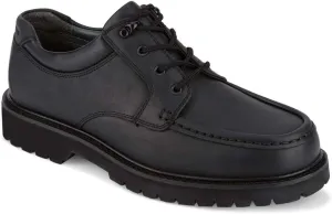 Dockers Mens Glacier Synthetic Leather Rugged Casual Oxford Shoe, Black, 8.5 M