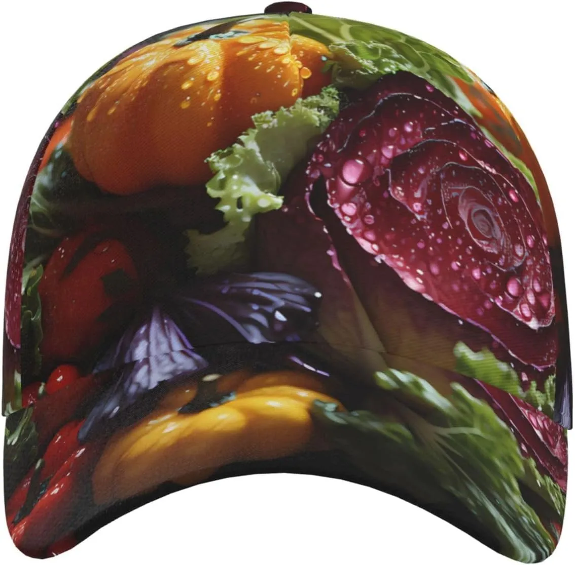Fresh Oranges Kiwis Classic Baseball Cap - Adjustable Running Hat - Ideal for Beach Vacation, Outdoor Sports & Travel