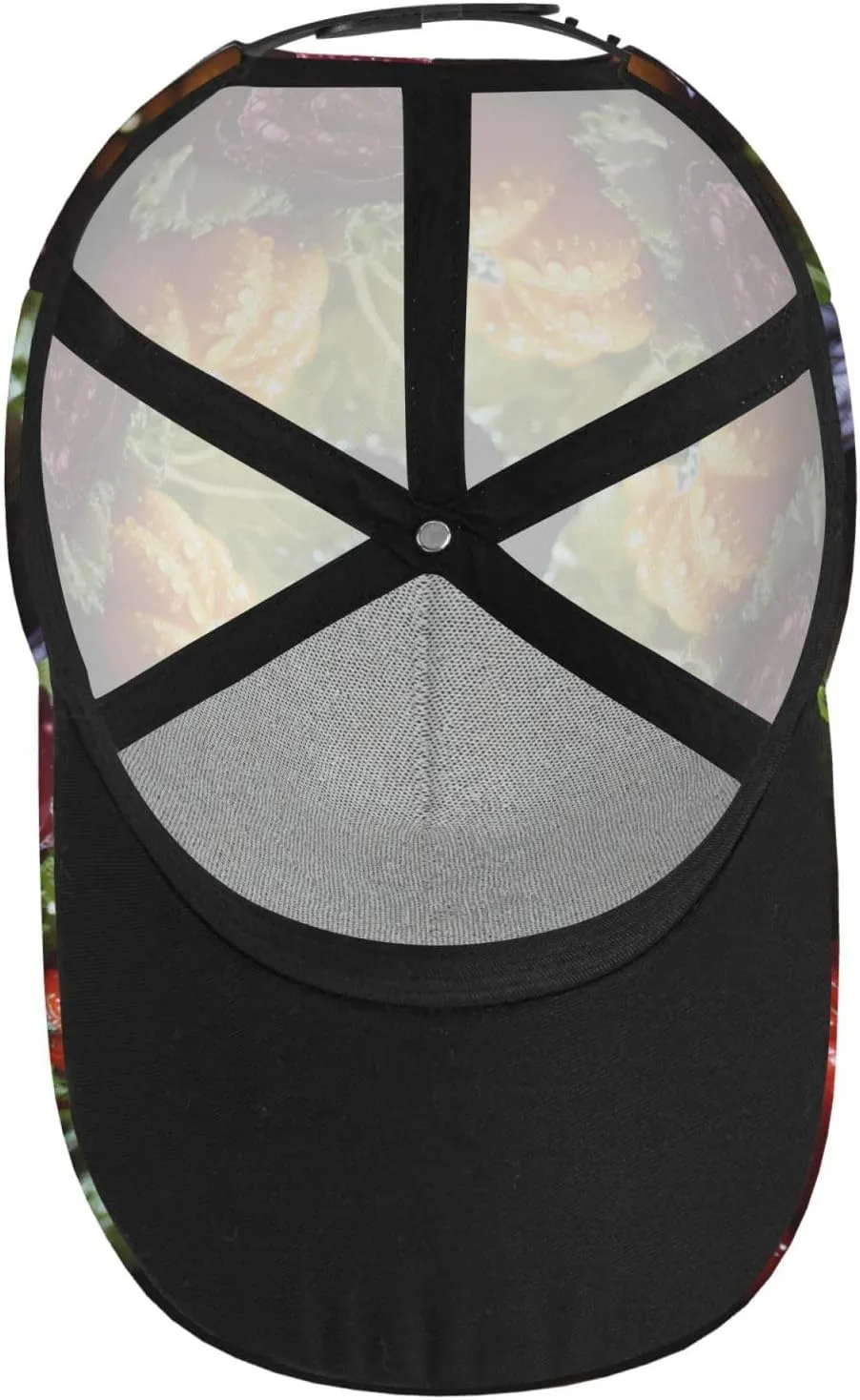 Fresh Oranges Kiwis Classic Baseball Cap - Adjustable Running Hat - Ideal for Beach Vacation, Outdoor Sports & Travel