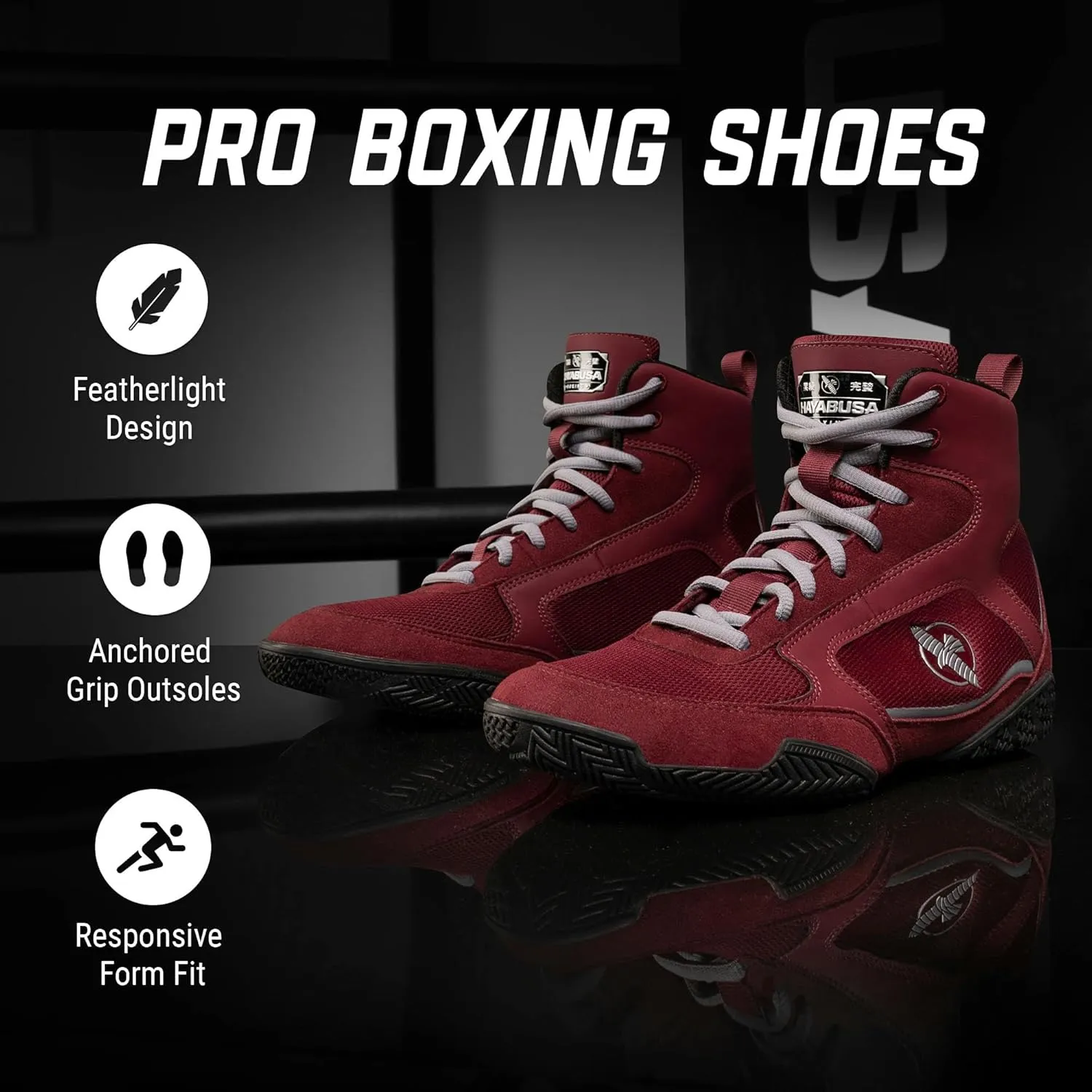Hayabusa Pro Boxing Shoes for Men & Women