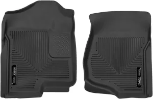 Husky Liners X-act Contour Floor Mats | Fits 2023-2024 Honda Accord | Front Row, 2-pc Black - 50901