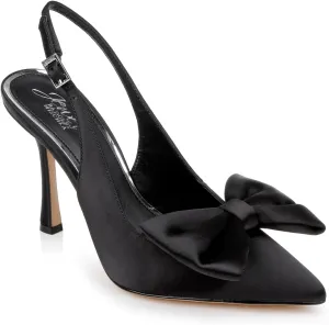 Jewel Badgley Mischka Kourtnay Stiletto Slingback with Large Bow