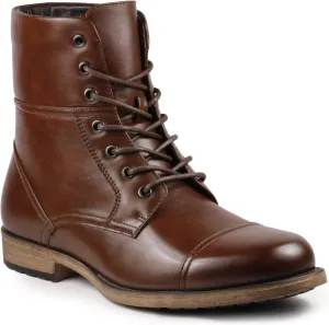 Metrocharm MC310 Men's Lace Up Cap Toe Dress Casual Fashion Oxford Boot