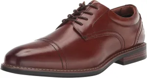 Nunn Bush Men's Centro Flex Cap Toe Oxford Dress Casual Leather Comfortable Lace Up