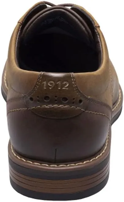 Nunn Bush Men's Centro Flex Cap Toe Oxford Dress Casual Leather Comfortable Lace Up