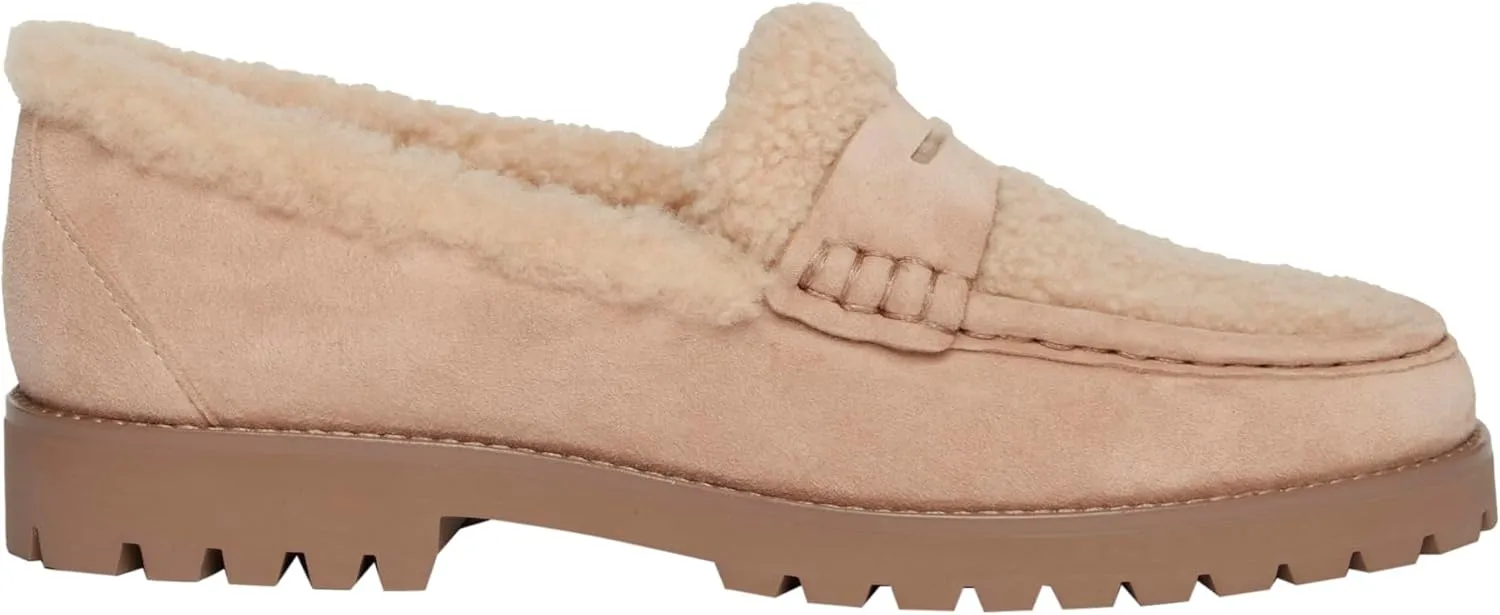 PAIGE Women's Ellis Shearling Flat Loafer