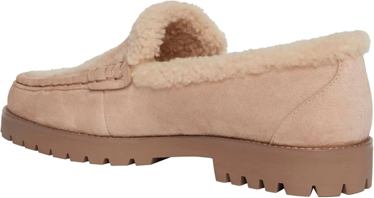 PAIGE Women's Ellis Shearling Flat Loafer