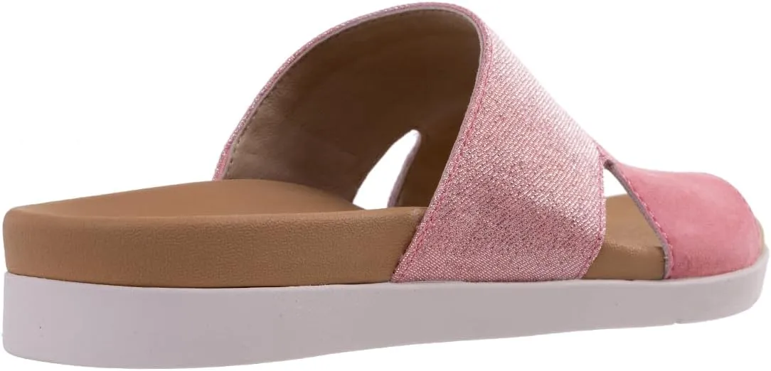 REVITALIGN Women's Dawn Shimmer Slide Sandal