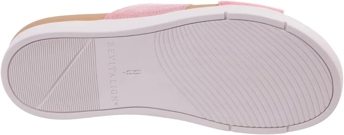 REVITALIGN Women's Dawn Shimmer Slide Sandal
