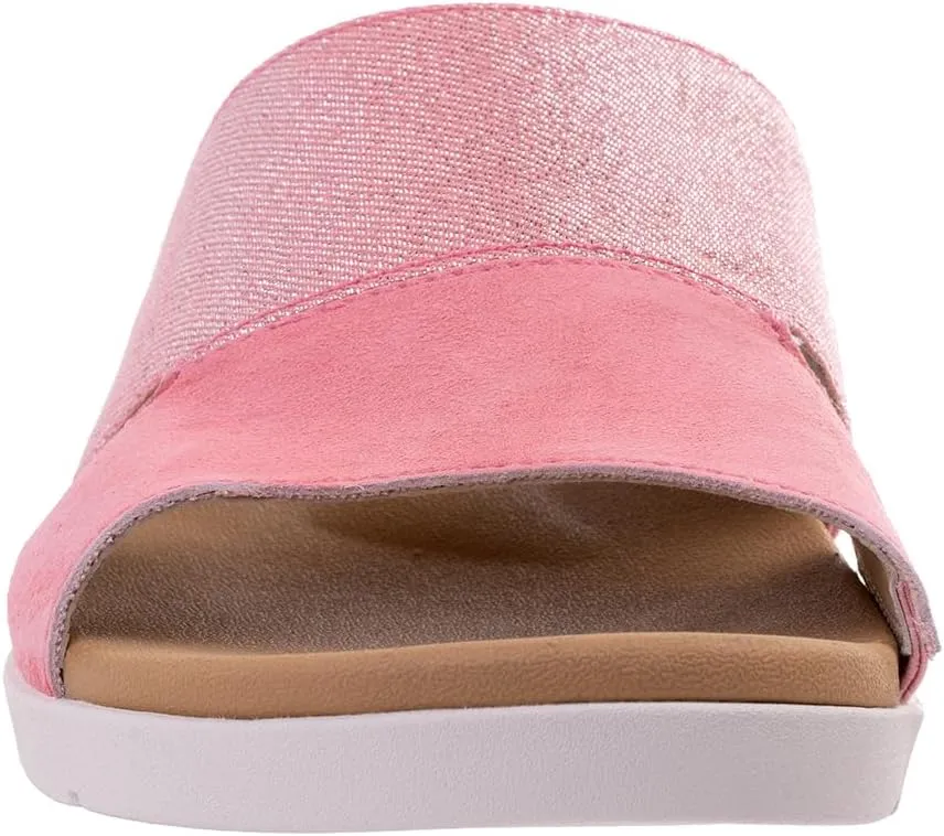 REVITALIGN Women's Dawn Shimmer Slide Sandal