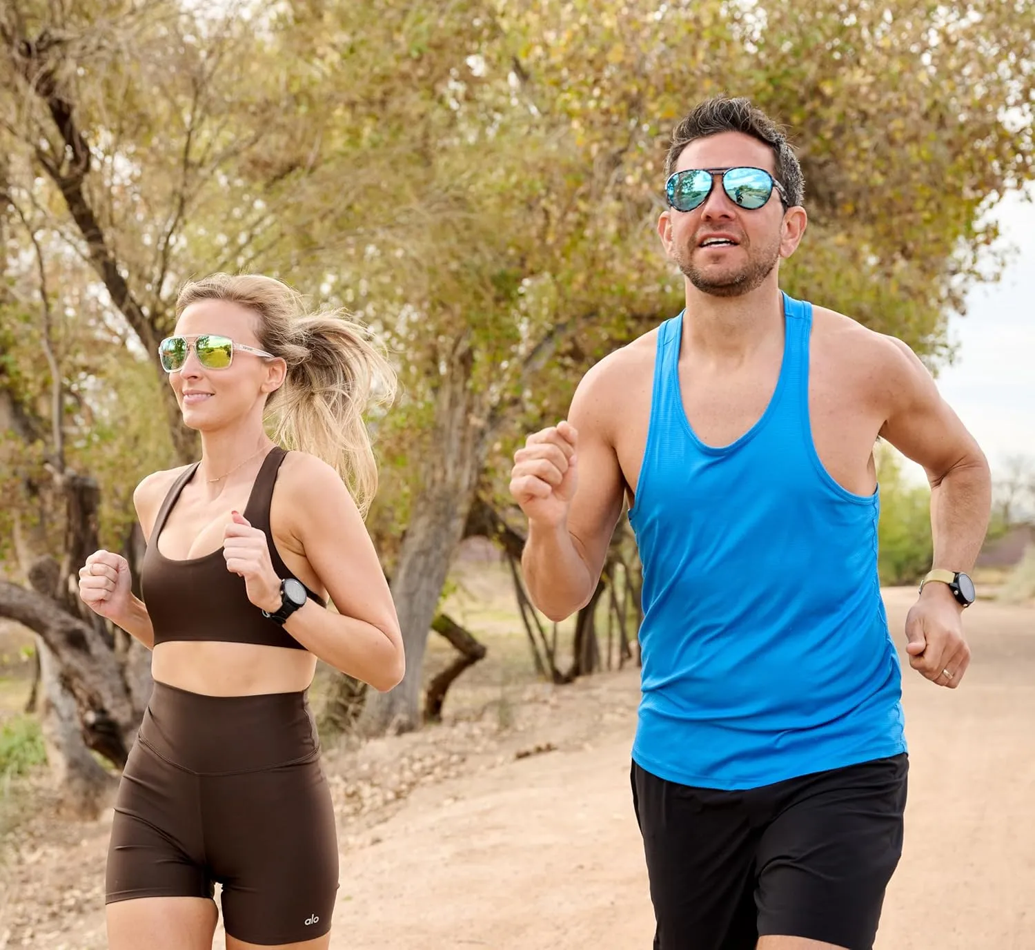 Selca Tangle Free Aviator Men & Womens Sunglasses - Ideal for Golf, Hiking, Running, Pickleball & Great Lifestyle Look