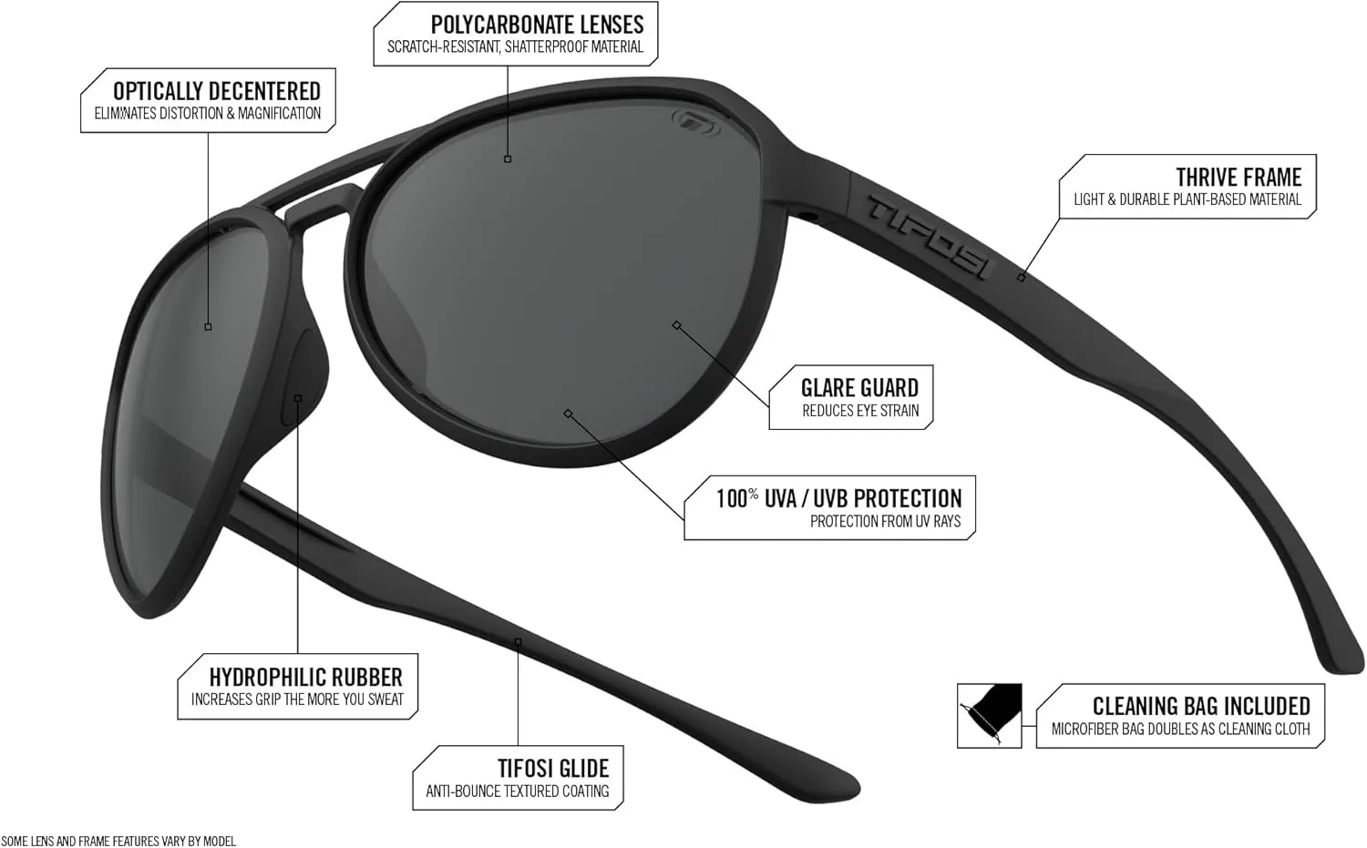 Selca Tangle Free Aviator Men & Womens Sunglasses - Ideal for Golf, Hiking, Running, Pickleball & Great Lifestyle Look
