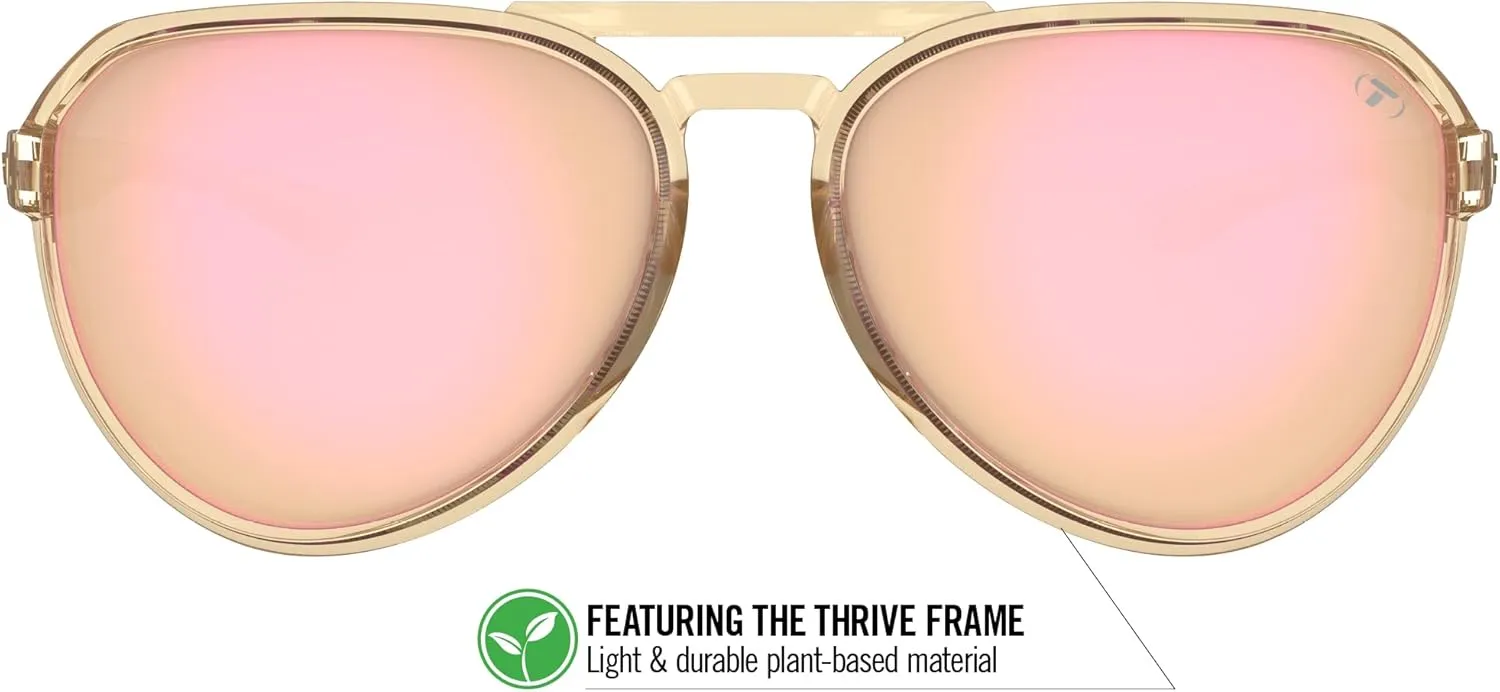 Selca Tangle Free Aviator Men & Womens Sunglasses - Ideal for Golf, Hiking, Running, Pickleball & Great Lifestyle Look