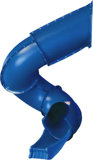 Swing-N-Slide 7 ft.Turbo Tube Slide , Blue