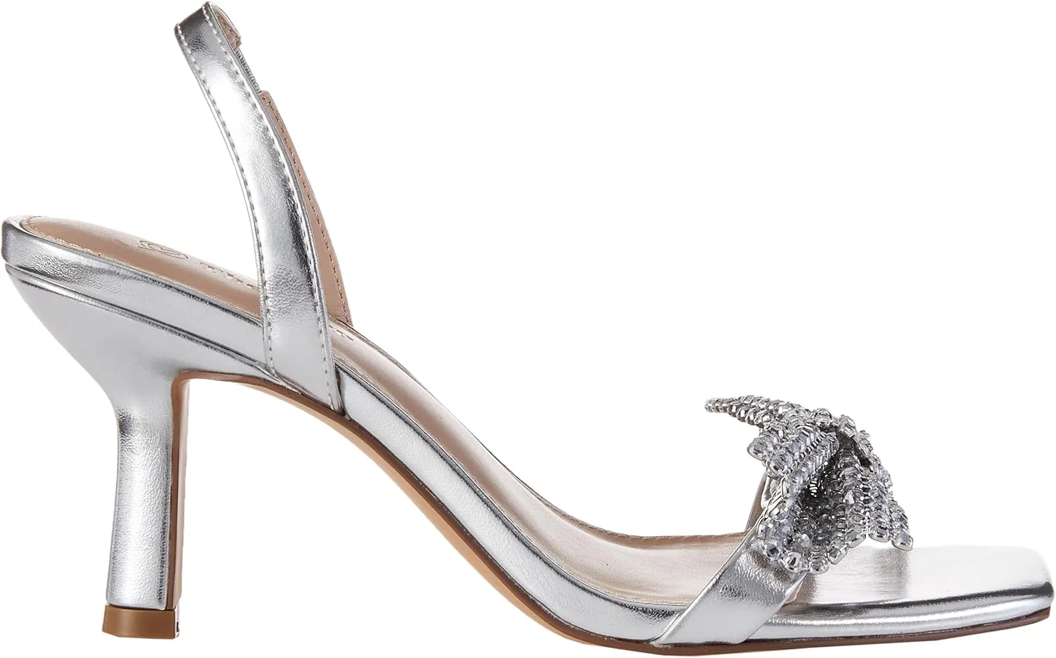 The Drop Women's Kate Slingback Bow Heeled Sandal