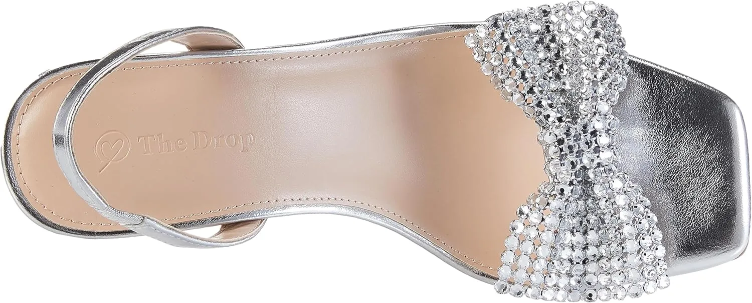 The Drop Women's Kate Slingback Bow Heeled Sandal