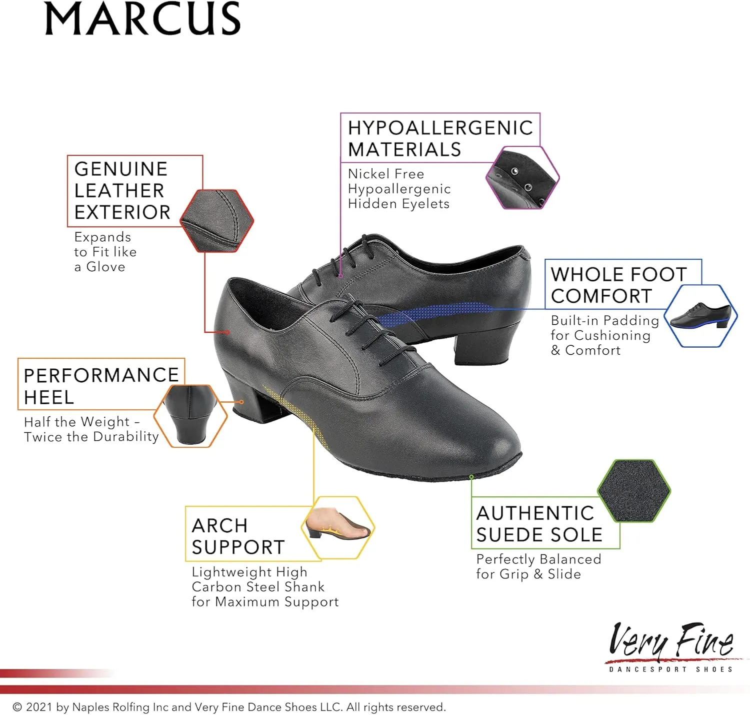 Very Fine Men's Valerian Marcus and Constantine Latin Collection Bachata Salsa Social Ballroom Dance Shoes