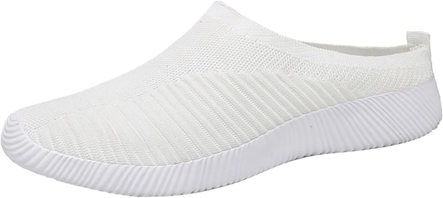 Women's Casual Slip on Half Shoes Breathable Walking Shoes Women Food Service Women Shoes Casual Women Shoes Sneakers Black Tennis Shoe Loafers Shoe