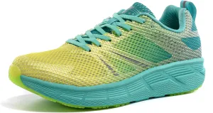 Women's Road Running Shoes Athletic Non-Slip Sole Walking Sneaker Lightweight Supportive Mesh Colorful Trail Tennis Shoes